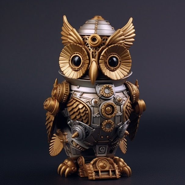 Unique Owl Figurine Home Decor Statue - Halri