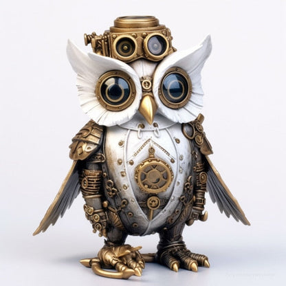 Figurine de hibou unique pour décoration intérieure 