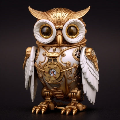 Figurine de hibou unique pour décoration intérieure 