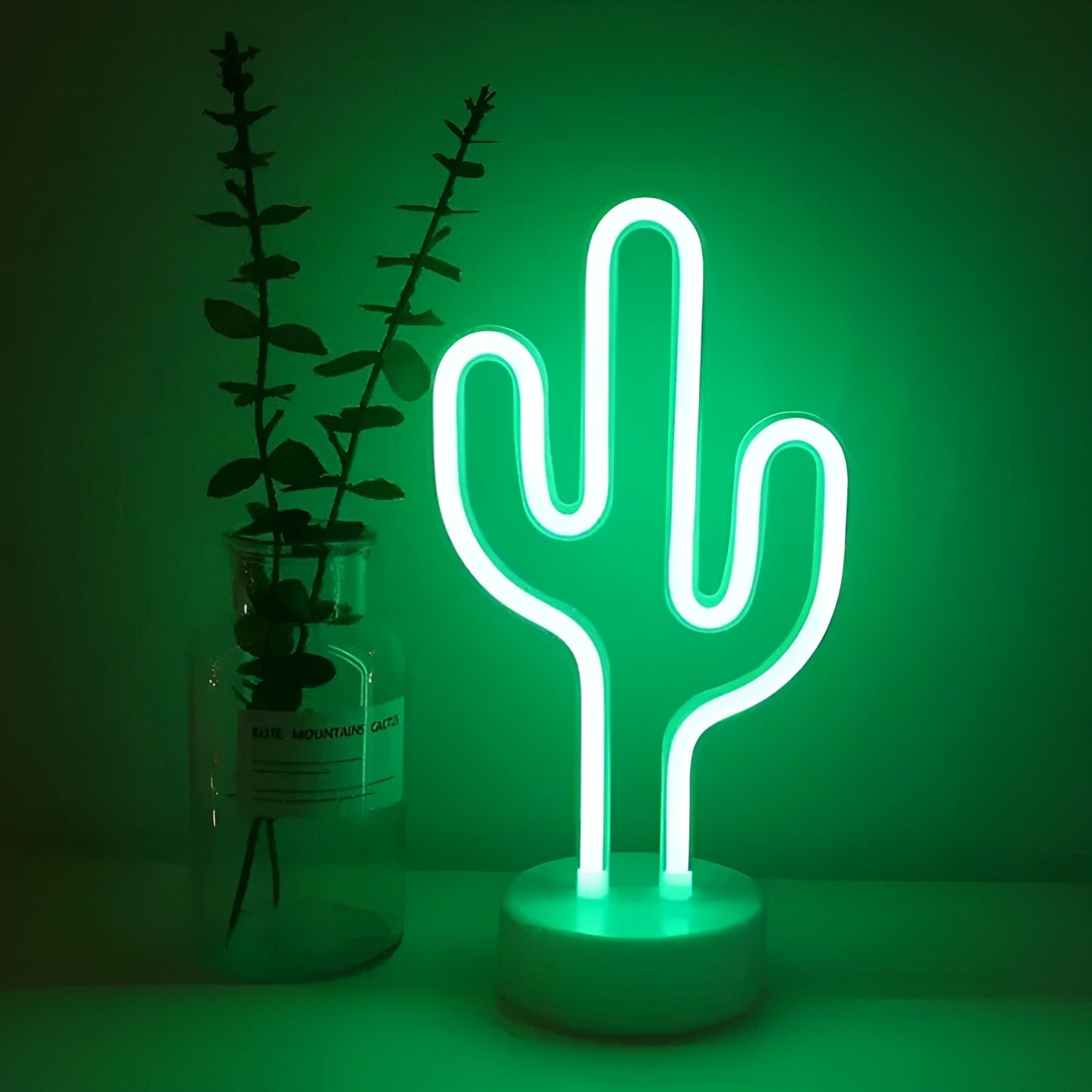 Enseigne lumineuse néon intérieure éclatante