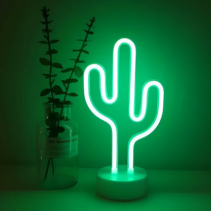Enseigne lumineuse néon intérieure éclatante