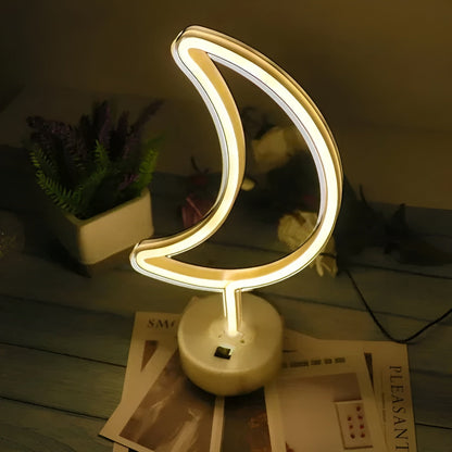 Enseigne lumineuse néon intérieure éclatante