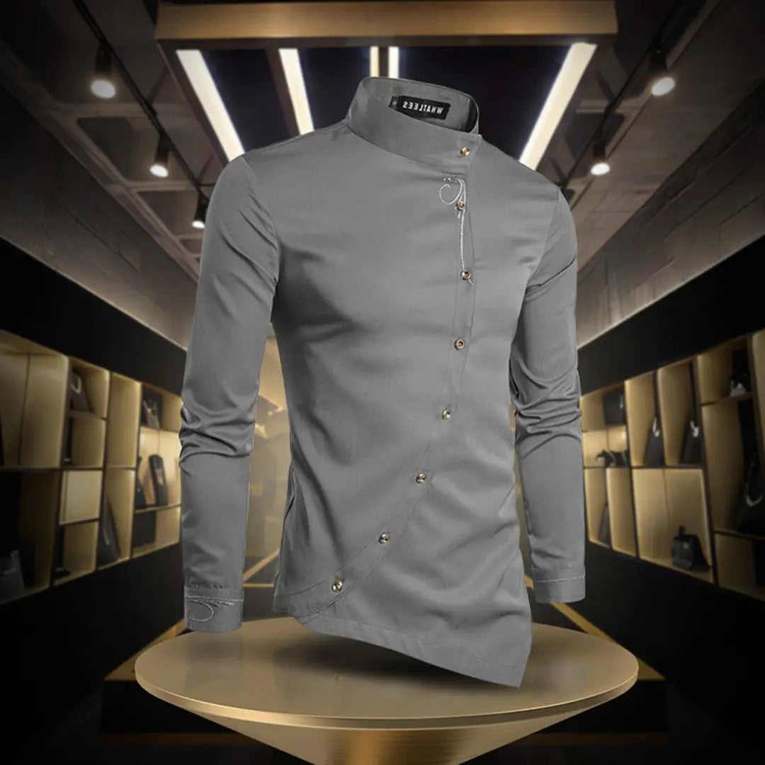 Fashionable Fit Long Sleeve Dress Shirt