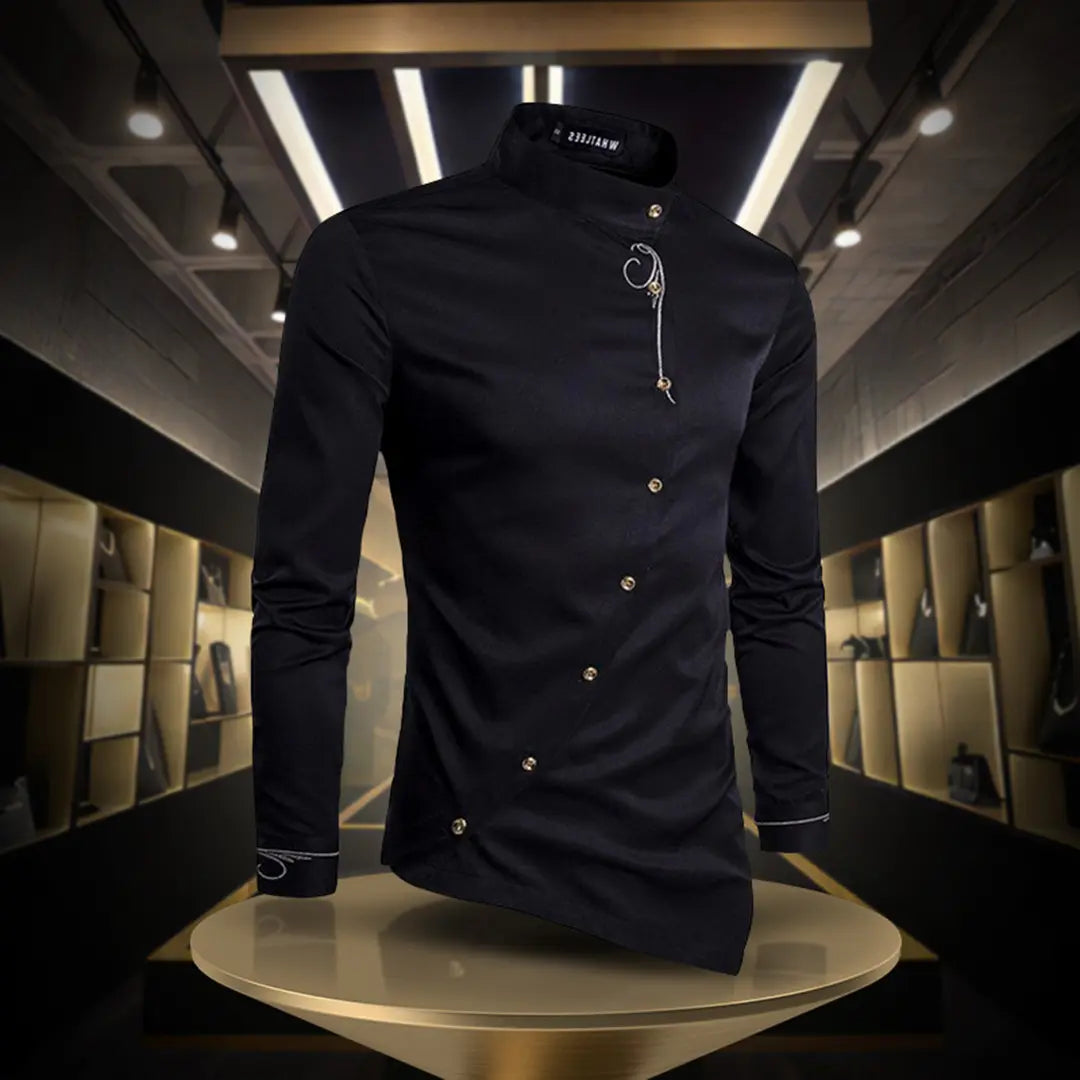 Fashionable Fit Long Sleeve Dress Shirt