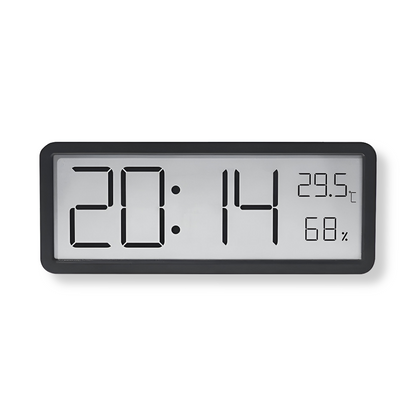 Smart LED Display Clock with Temp and Humidity - Halri