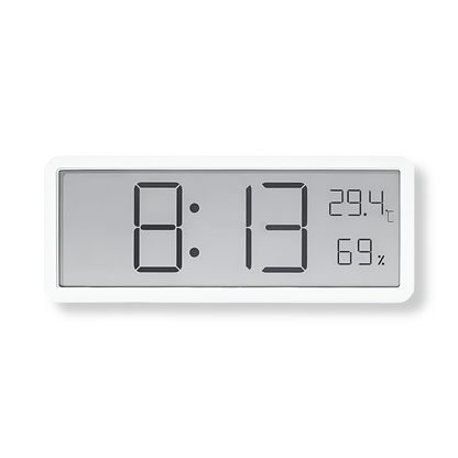 Horloge intelligente à affichage LED avec température et humidité