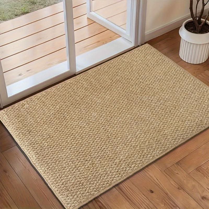 Natural Fiber Welcome Mat – Heavy Duty Indoor Outdoor Door Mat - Halri