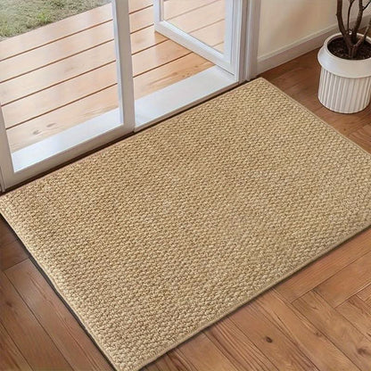 Natural Fiber Welcome Mat – Heavy Duty Indoor Outdoor Door Mat - Halri