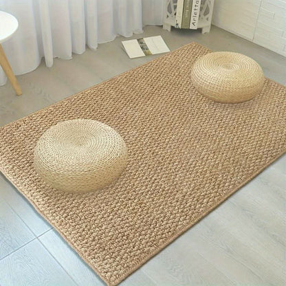 Stylish Jute Look Door Mat – Durable Indoor and Outdoor Welcome Mat with Anti-Slip Backing 3