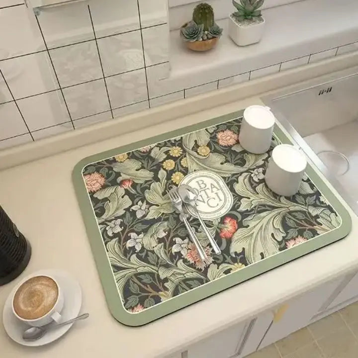 Tapis de bain imperméable, antidérapant et à séchage rapide