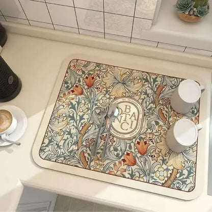 Tapis de bain imperméable, antidérapant et à séchage rapide