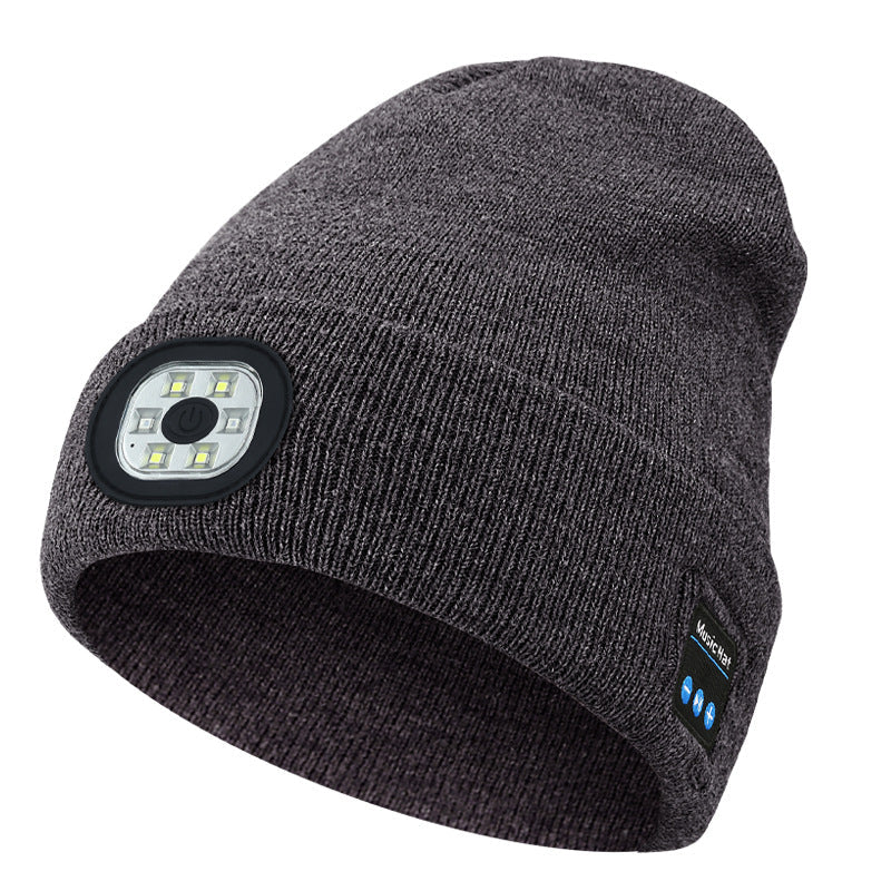 Bonnet Bluetooth sans fil avec haut-parleurs amovibles