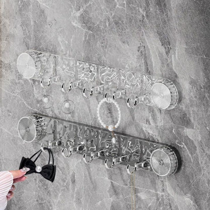Clear Adhesive Key Hook for Wall - Sticky Key Holder Rack - Halri