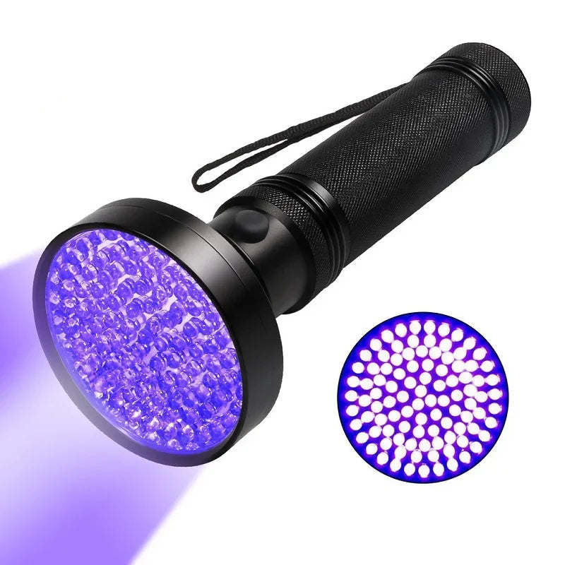 Bright Black Light Flashlight for Bed Bugs and Stains