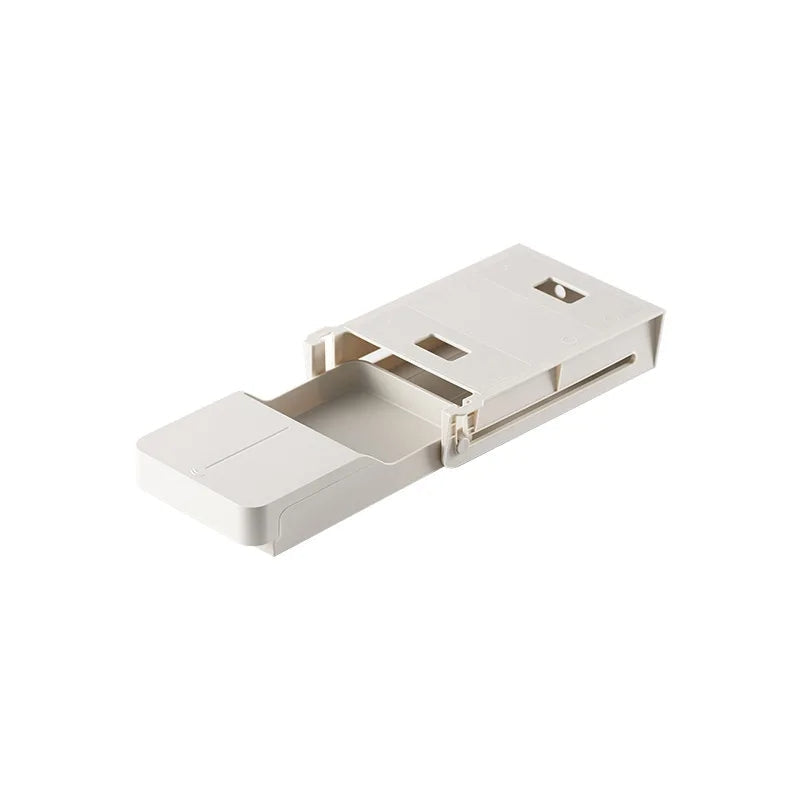 Compact Under Desk Storage Slide Out Tray Box