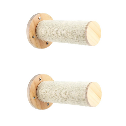 Étagère murale pour chat avec griffoir