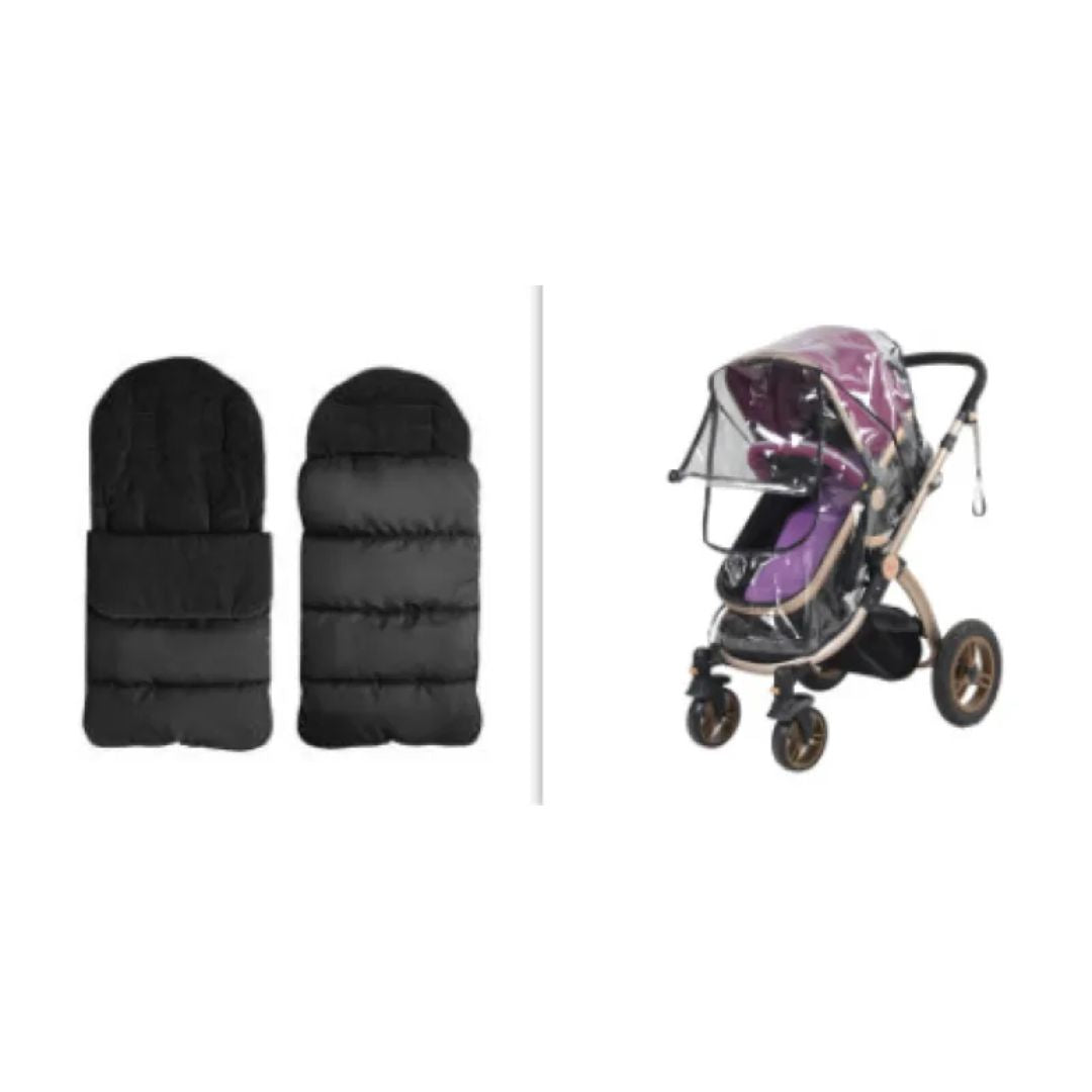 Housse de protection imperméable pour poussette