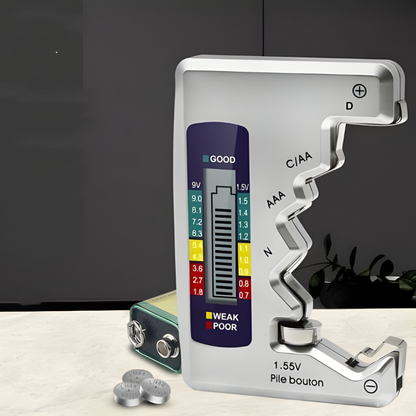 Accurate Portable Battery Voltage Tester - Halri