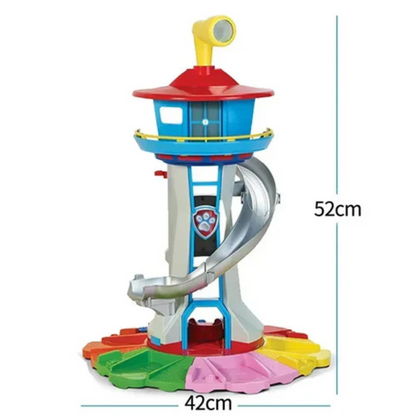 Fun Kids Slide Playset with Car and Track