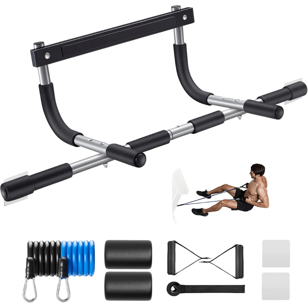 Barre de traction robuste pour porte, capacité de 200 kg
