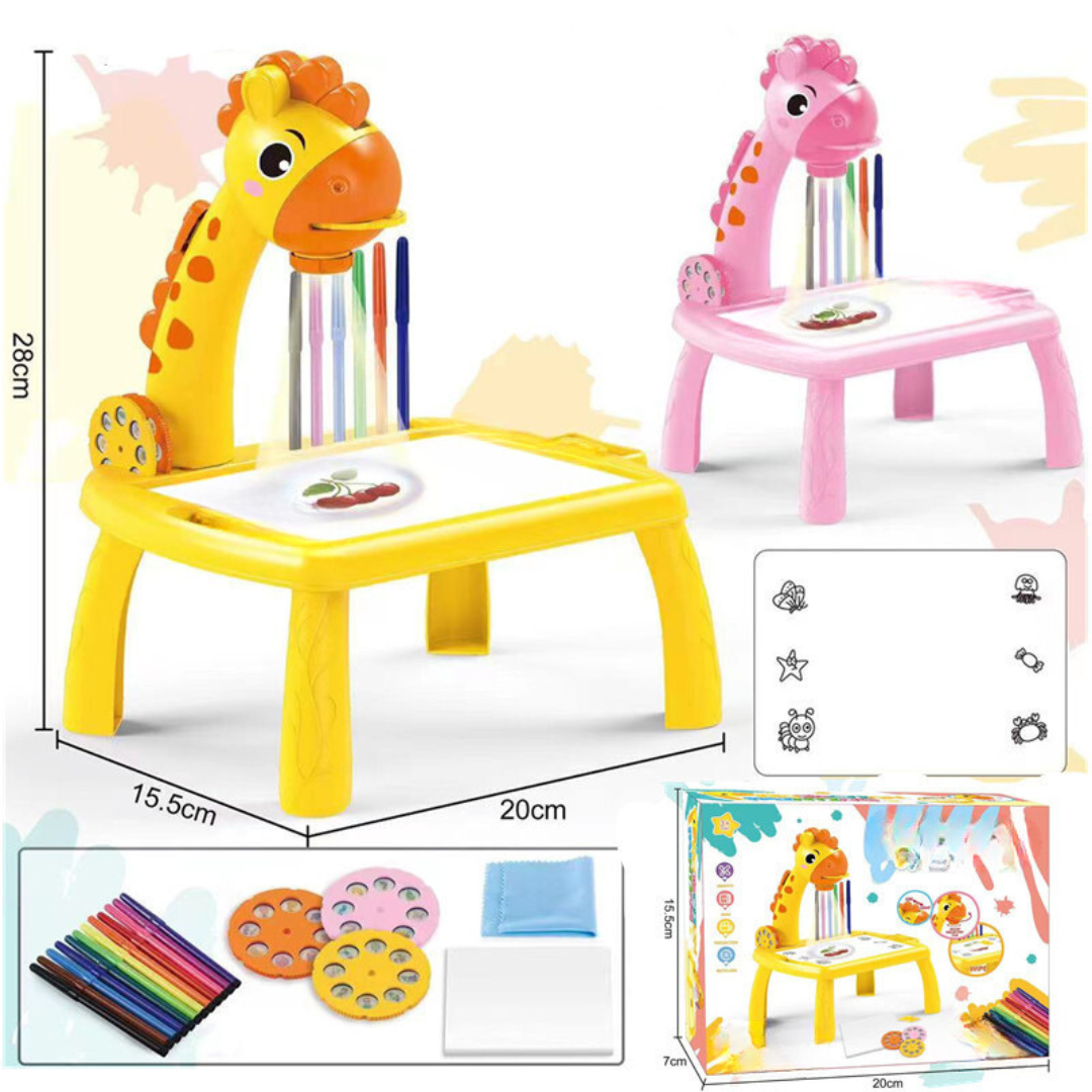 Table à dessin artistique avec projecteur intégré