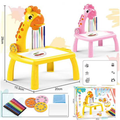 Table à dessin artistique avec projecteur intégré