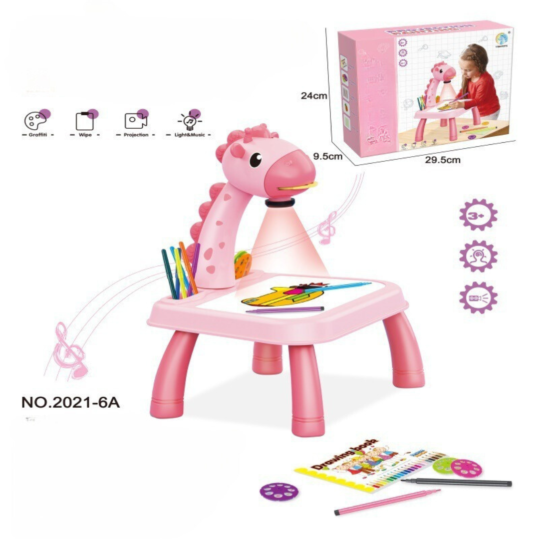 Table à dessin artistique avec projecteur intégré