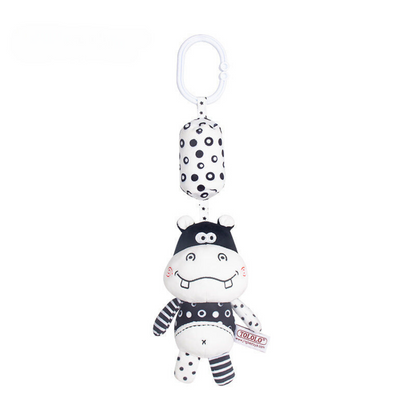 Hochets en peluche mignons pour bébé, parfaits pour la chambre et les promenades
