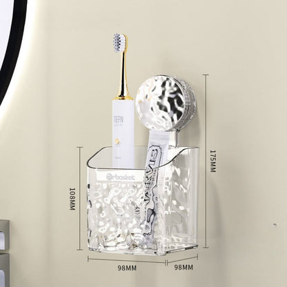 Adhesive Bathroom Shelf – Space Saving Organizer - Halri