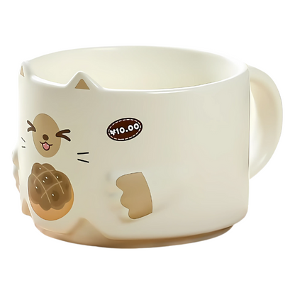 Mug à café adorable avec un animal