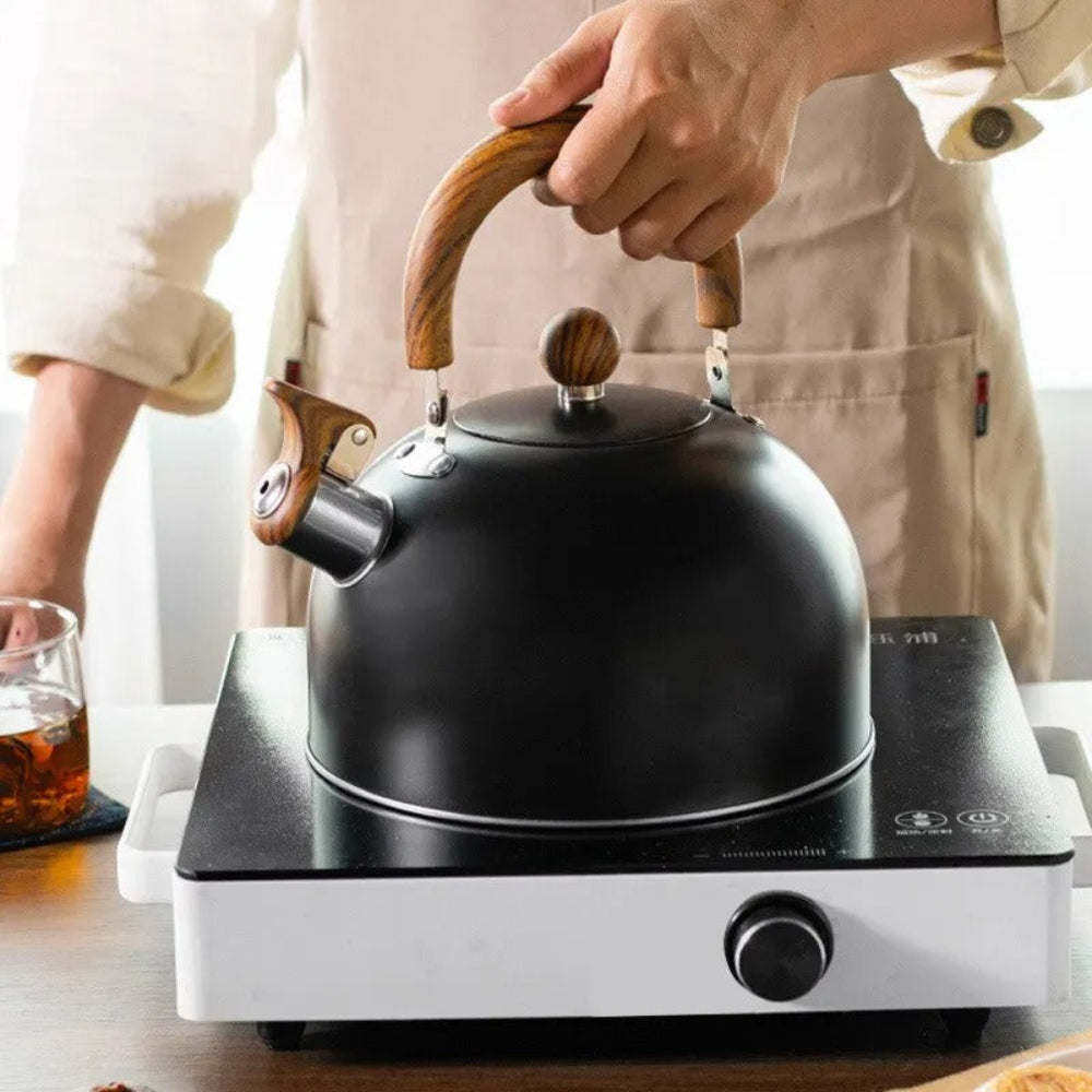 Quick Boil Kettle with Sleek Round Shape