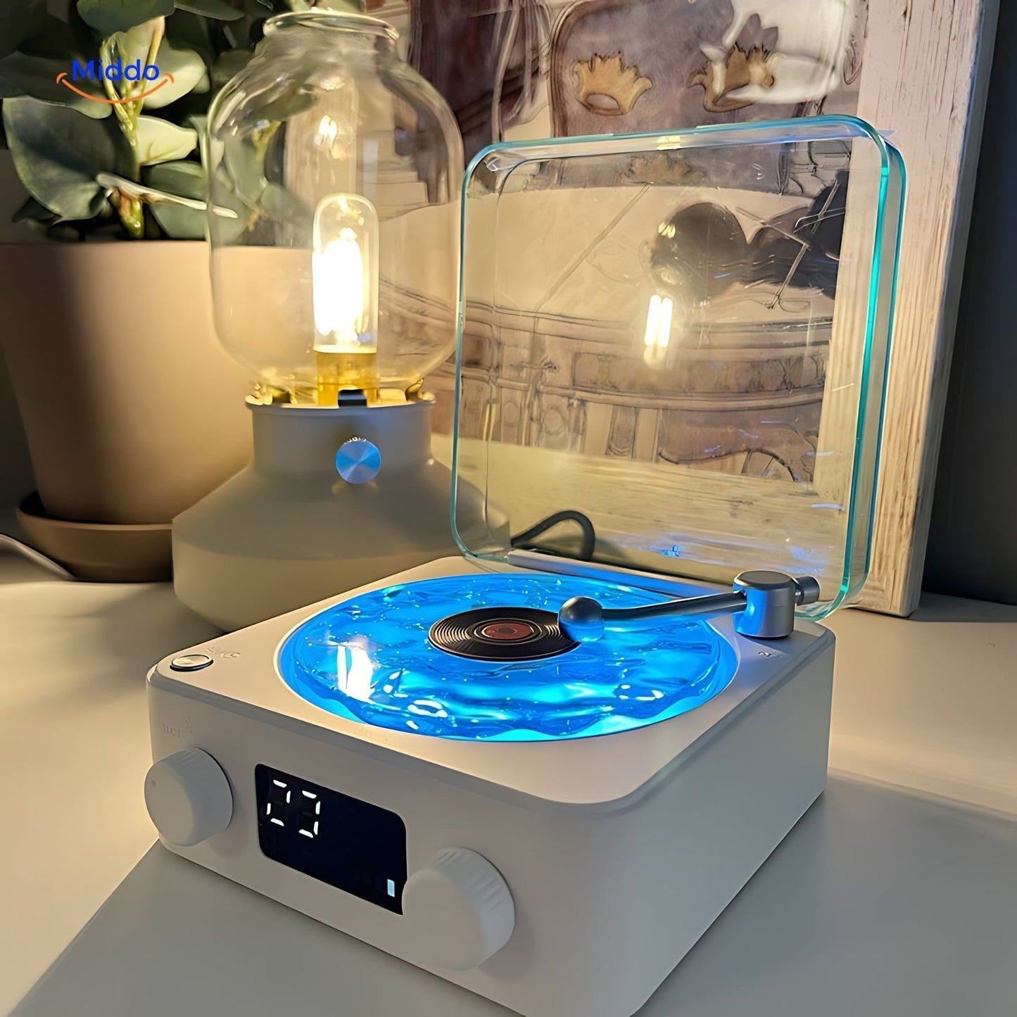 Wireless Vinyl Turntable Sound System - Halri