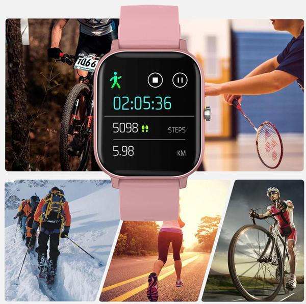 Montre connectée élégante pour le fitness