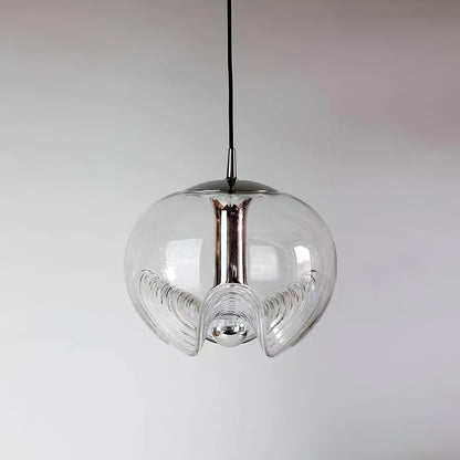 Suspension élégante en verre