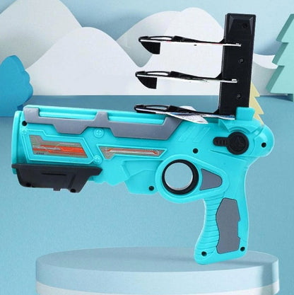 Action Toy Plane with Glider and Launcher for Kids - Halri