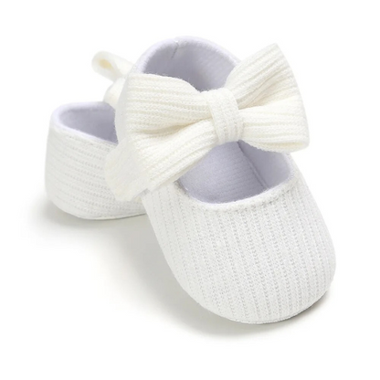 Chaussures premiers pas mignonnes à fleurs pour fille 