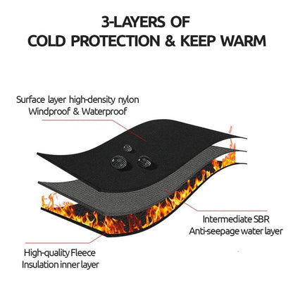 Warm Waterproof Gloves for Skiing and Winter Sports