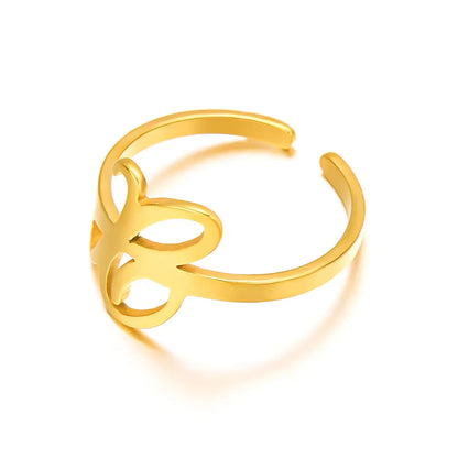 Bague initiale monogramme manuscrite personnalisée