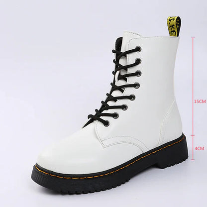 Warm Waterproof Lace Up Boots