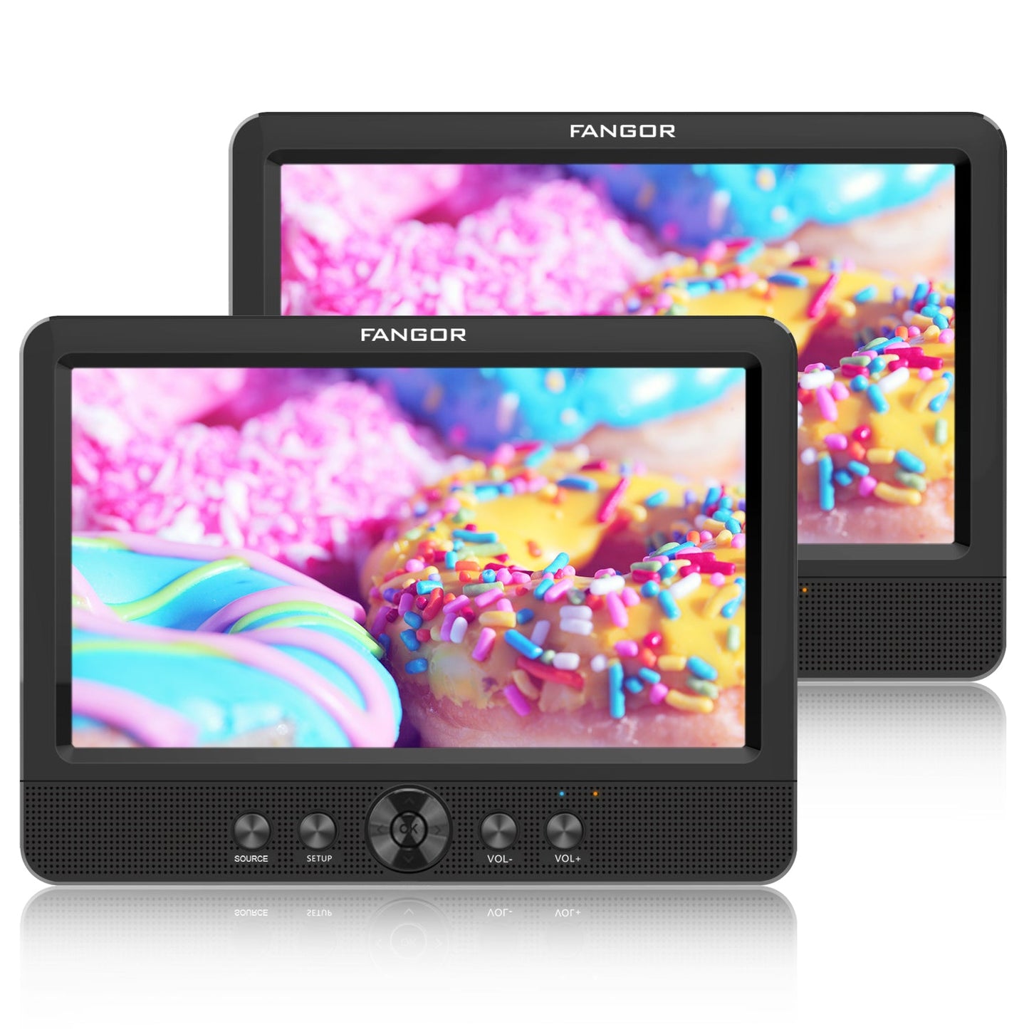 Portable Car Backseat DVD Player - Halri