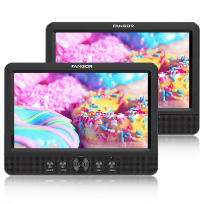 Portable Car Backseat DVD Player - Halri