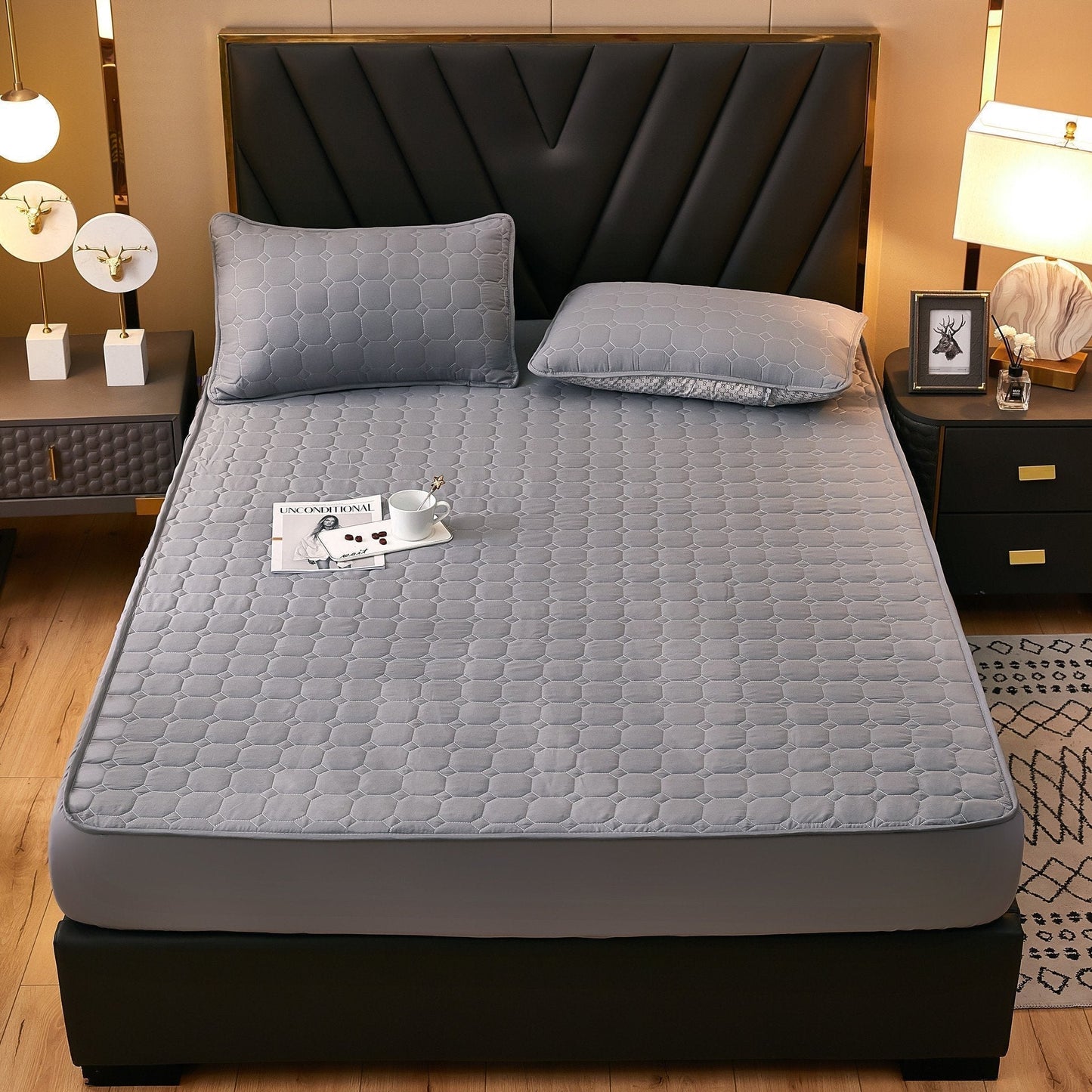 Protège-matelas en soie douce