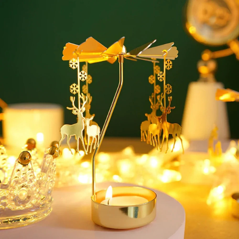 Rotating Candle Holder Display - Halri