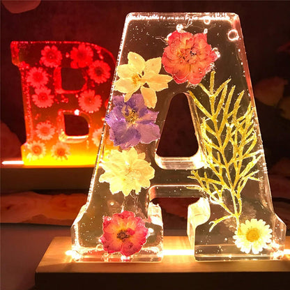 Lampe de table à guirlande florale jolie