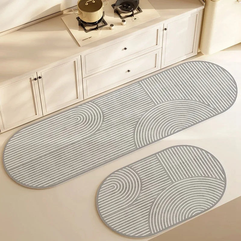 Tapis de bain doux antidérapant pour la cuisine