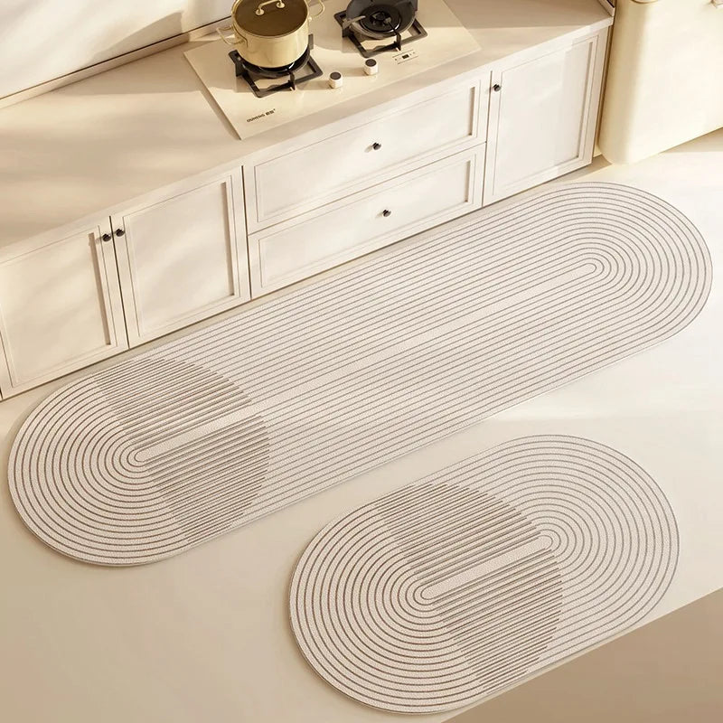 Tapis de bain doux antidérapant pour la cuisine