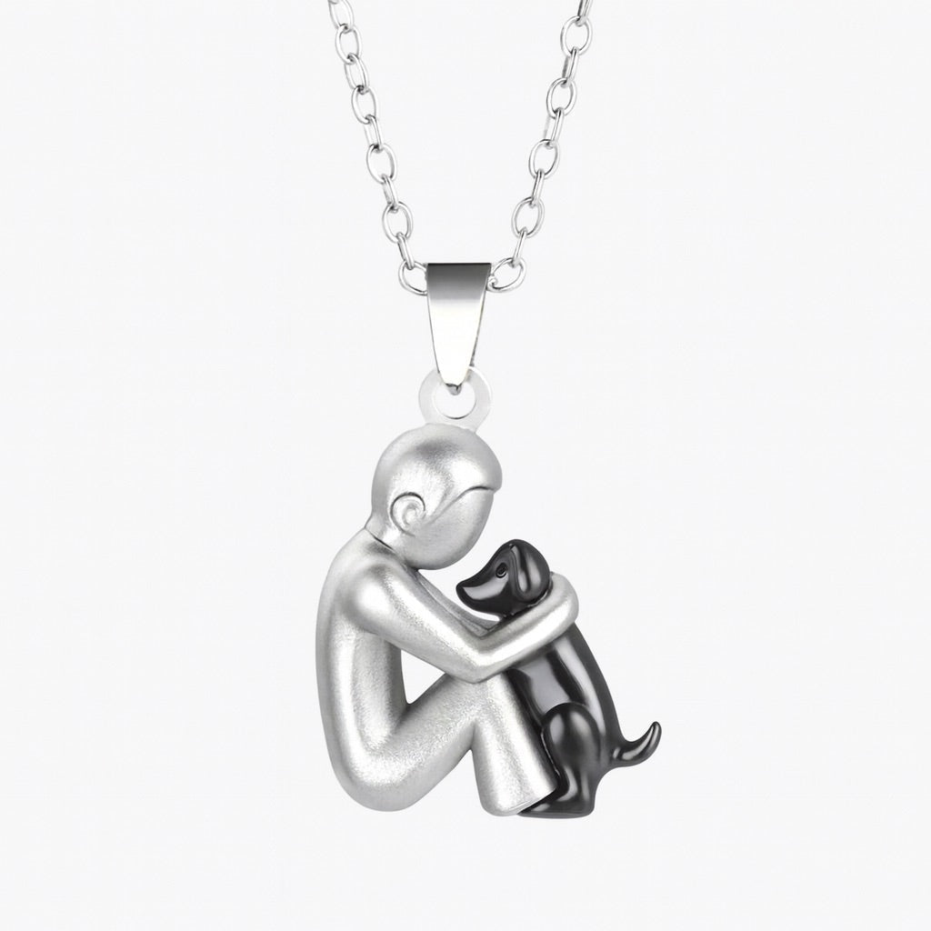 Magnifique collier pendentif en cristal, bijou élégant