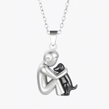 Magnifique collier pendentif en cristal, bijou élégant