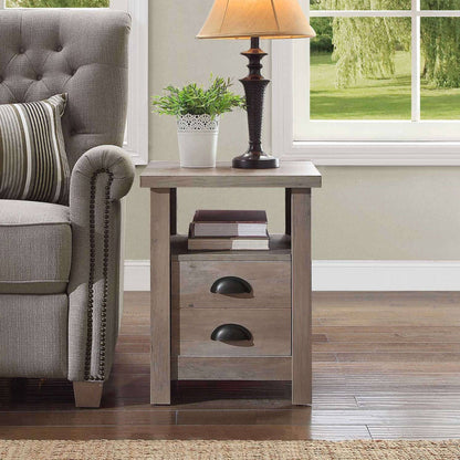 Rustic Country Side Table