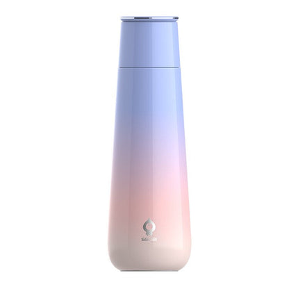 Mug isotherme en acier inoxydable avec papillon coloré